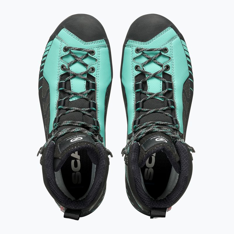 Încălțăminte de munte pentru femei SCARPA Ribelle Lite HD aqua green/aqua green 6