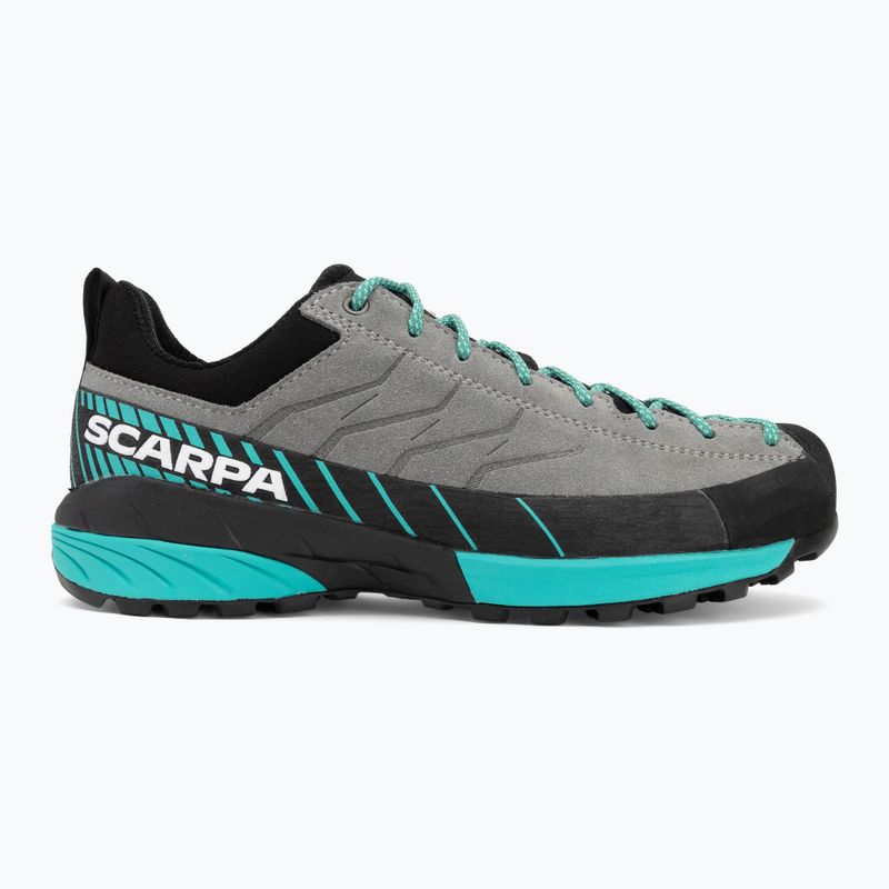 Încălțăminte de abordare pentru femei SCARPA Mescalito smoke/tropical green 2