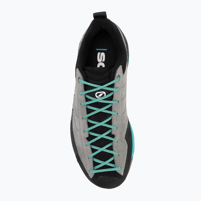 Încălțăminte de abordare pentru femei SCARPA Mescalito smoke/tropical green 5