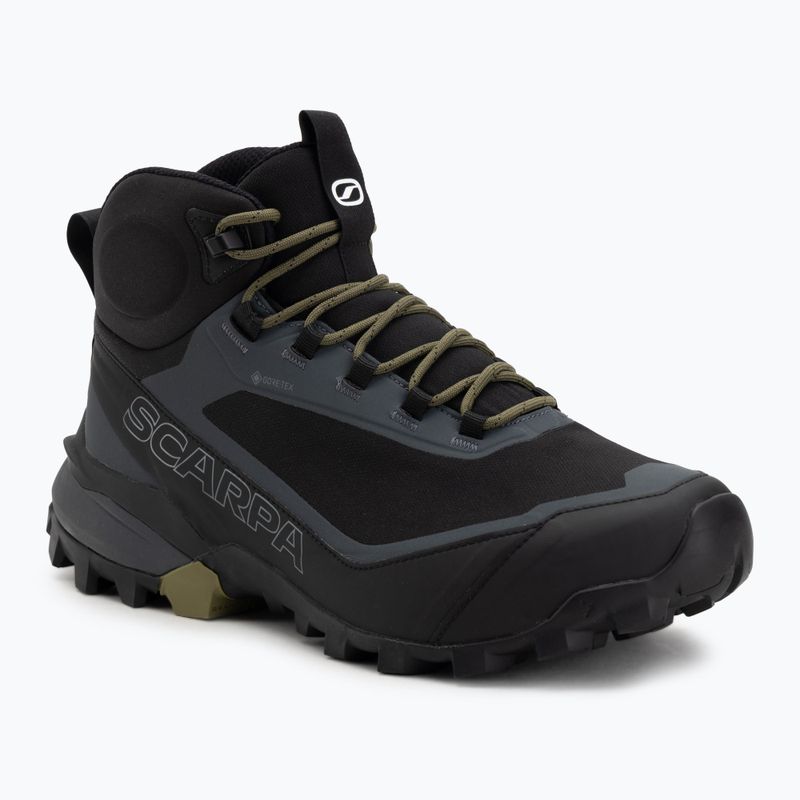 Încălțăminte de trekking pentru bărbați SCARPA Ribelle Cross 2 GTX black/olive