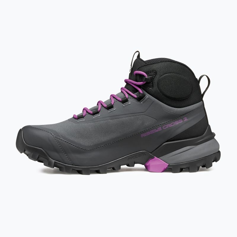 Încălțăminte de trekking pentru femei SCARPA Ribelle Cross 2 Mid GTX dark gray/purple 3