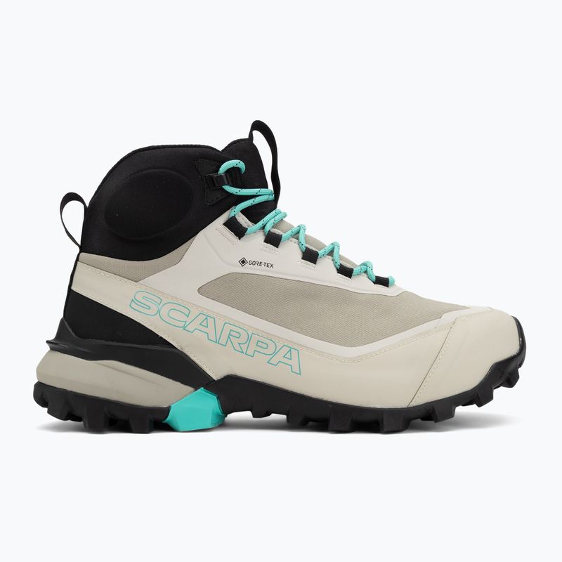 Încălțăminte de trekking pentru femei SCARPA Ribelle Cross 2 GTX fog/aqua green 2