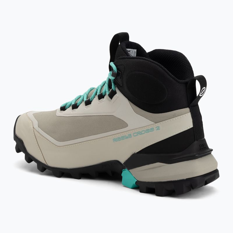 Încălțăminte de trekking pentru femei SCARPA Ribelle Cross 2 GTX fog/aqua green 3