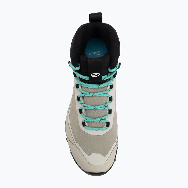 Încălțăminte de trekking pentru femei SCARPA Ribelle Cross 2 GTX fog/aqua green 5
