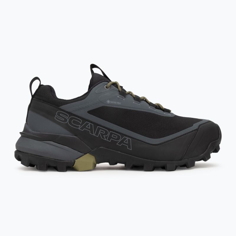 Încălțăminte de trekking pentru bărbați SCARPA Ribelle Cross 2 GTX black/olive 2