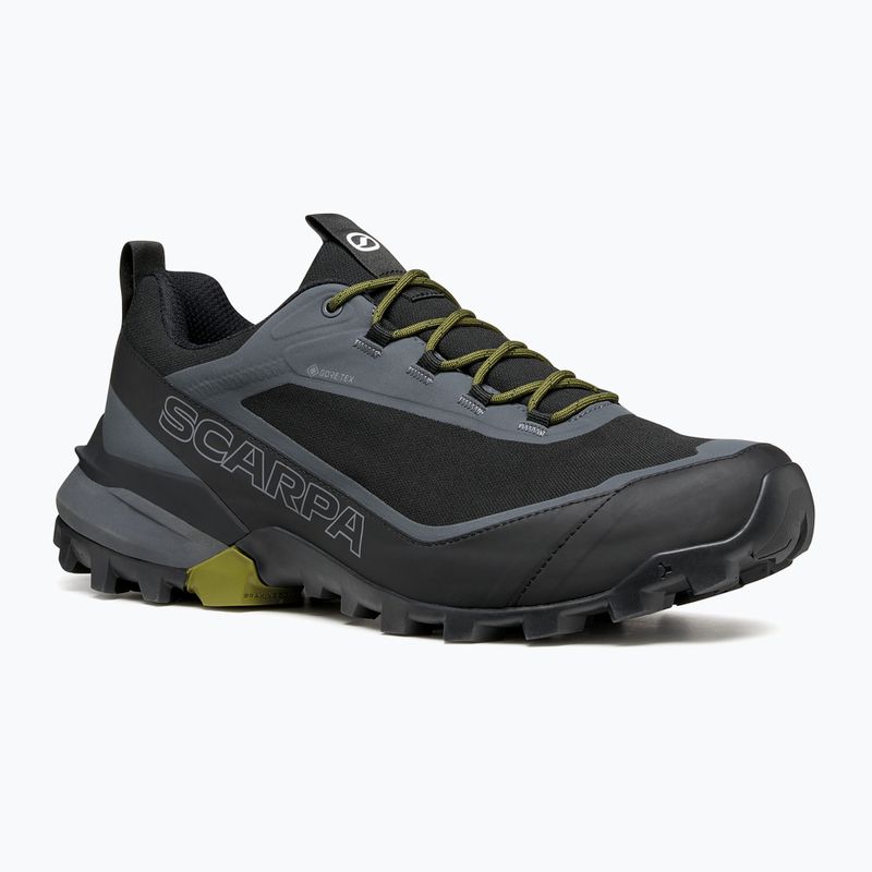 Încălțăminte de trekking pentru bărbați SCARPA Ribelle Cross 2 GTX black/olive 8