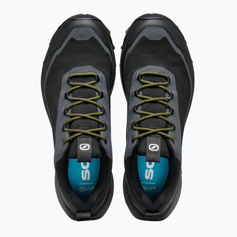 Încălțăminte de trekking pentru bărbați SCARPA Ribelle Cross 2 GTX black/olive 13