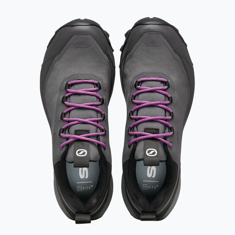 Încălțăminte de trekking SCARPA Ribelle Cross 2 GTX gri închis/violet 6