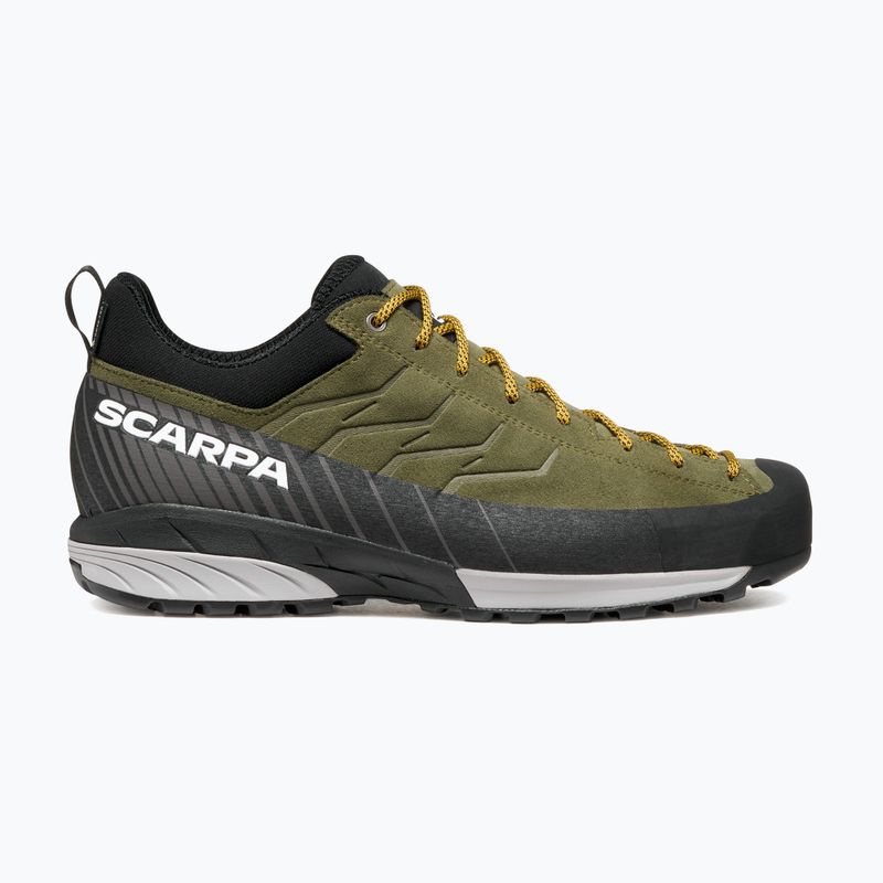 Încălțăminte de abordare pentru bărbați SCARPA Mescalito GTX dark olive/gray 2