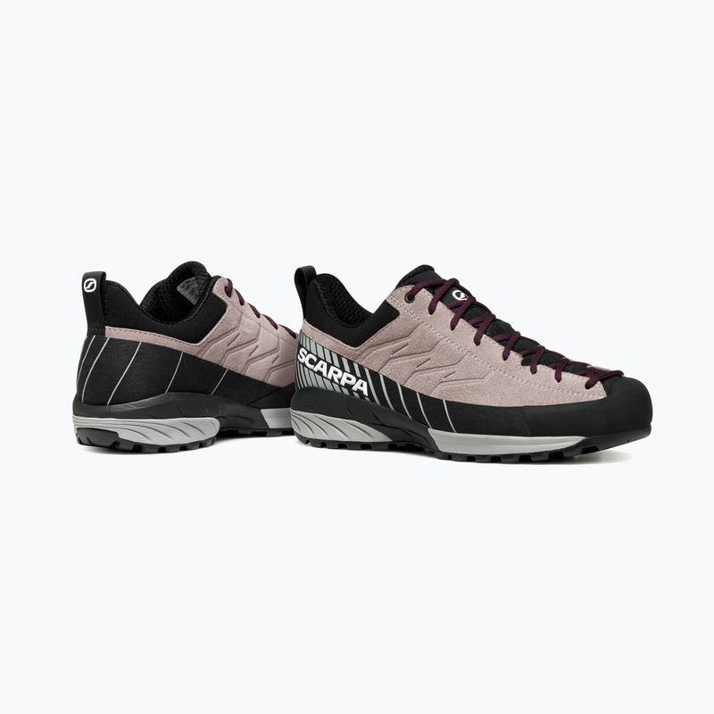 Pantofi de abordare pentru femei SCARPA Mescalito light mauve/gray 4