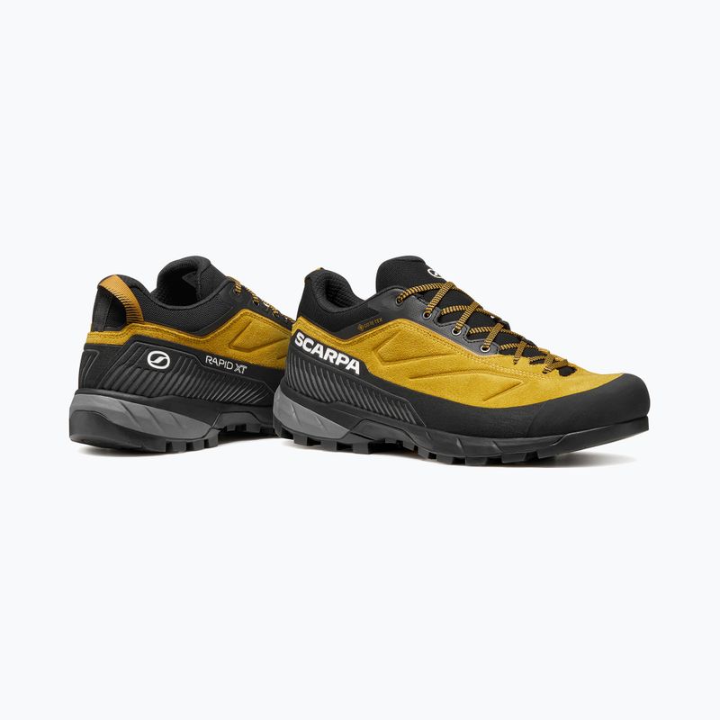 Încălțăminte de abordare pentru bărbați SCARPA Rapid XT GTX sulfur/caramel 4