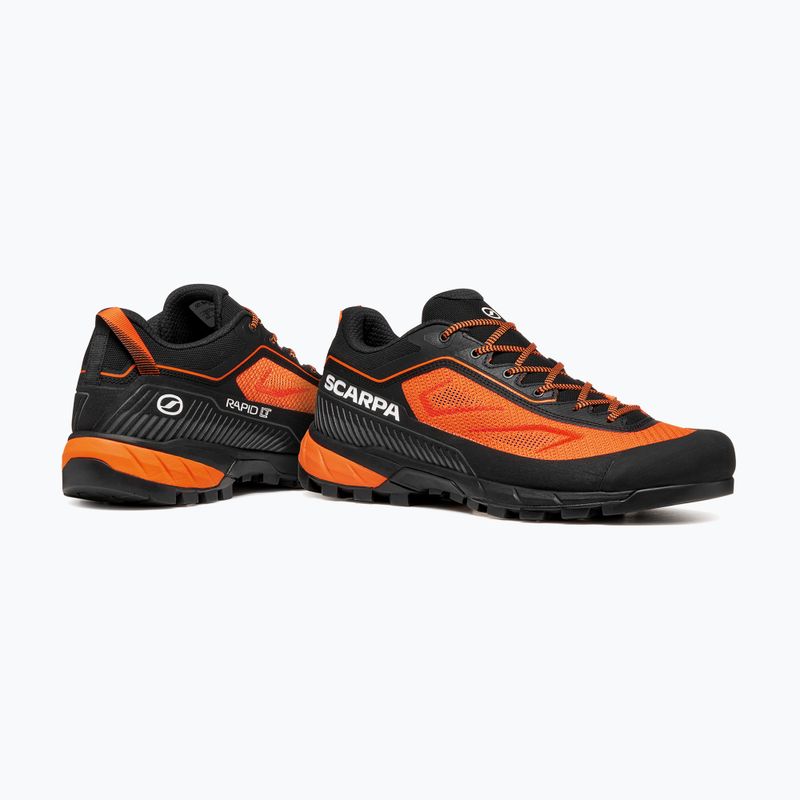 Încălțăminte de abordare pentru bărbați SCARPA Rapid LT orange/orange 4