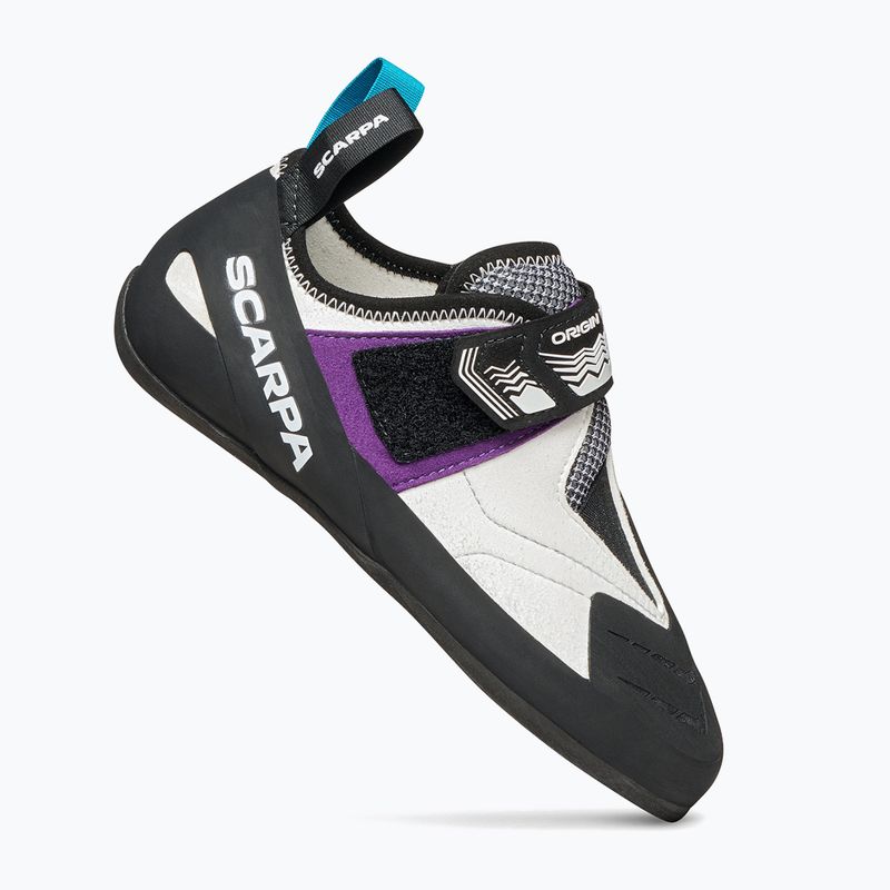 Încălțăminte de escaladă SCARPA Origin VS LV white/purple 2