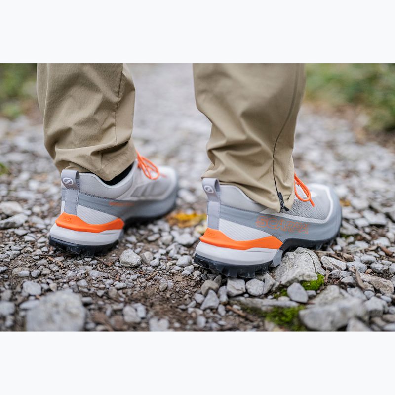 Încălțăminte de trekking pentru bărbați SCARPA Ribelle Cross 2 gray/tonic 8