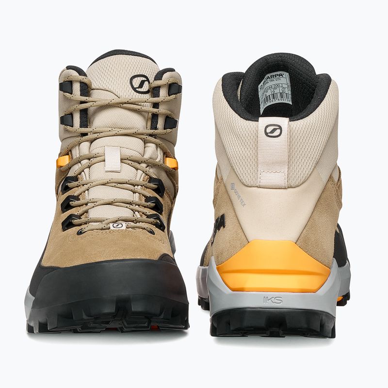 Încălțăminte de trekking pentru bărbați SCARPA Mustang Trekking GTX desert/mango 4