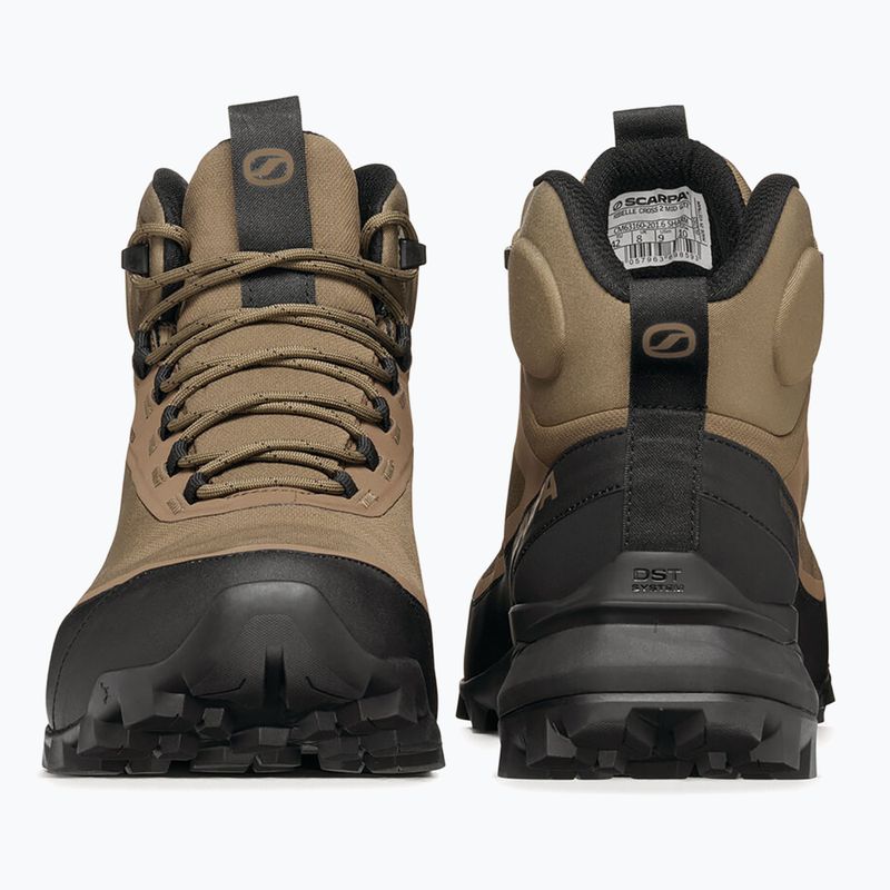 Încălțăminte de trekking pentru bărbați SCARPA Ribelle Cross 2 GTX brown/black 3