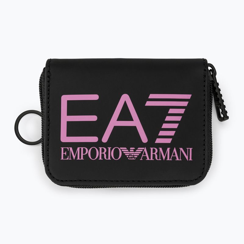 Portofel EA7 Emporio Armani Train Zip Around black/cyclamen 2