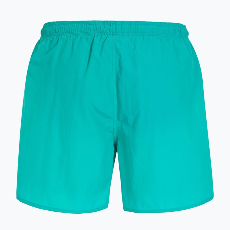 Pantaloni scurți de înot pentru bărbați EA7 Emporio Armani Water Reactive Monogram Boxer verde spectra 2