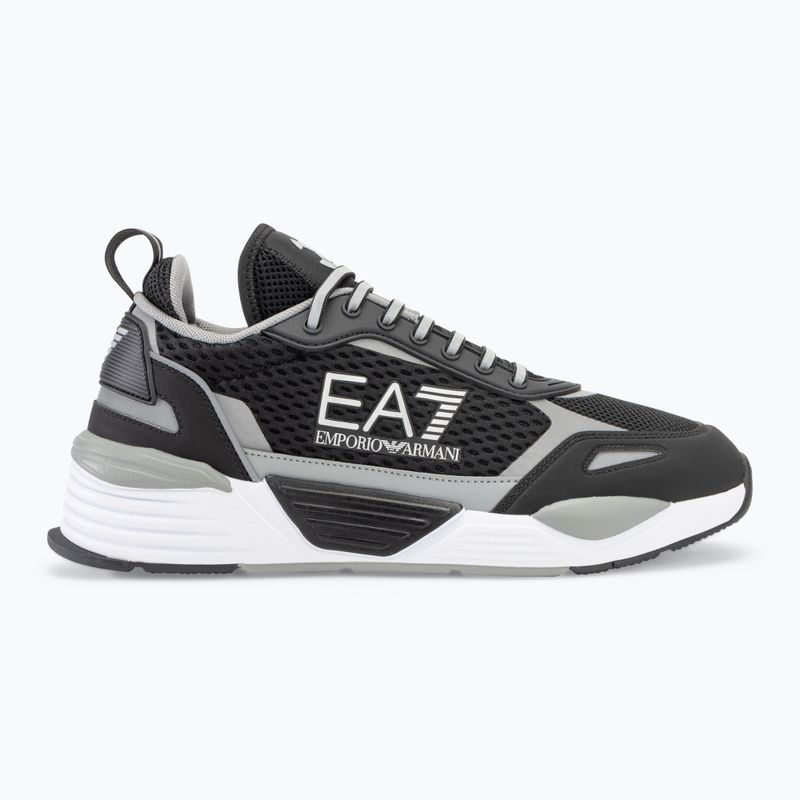 Încălțăminte EA7 Emporio Armani Ace Runner Mesh black/ silver 2