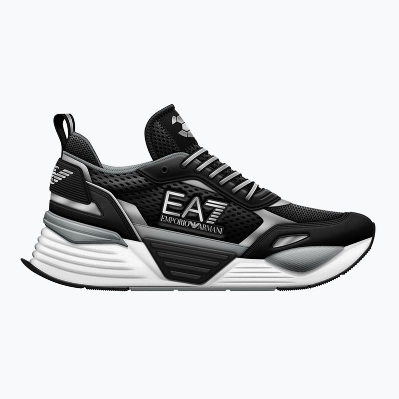 Încălțăminte EA7 Emporio Armani Ace Runner Mesh black/ silver 8