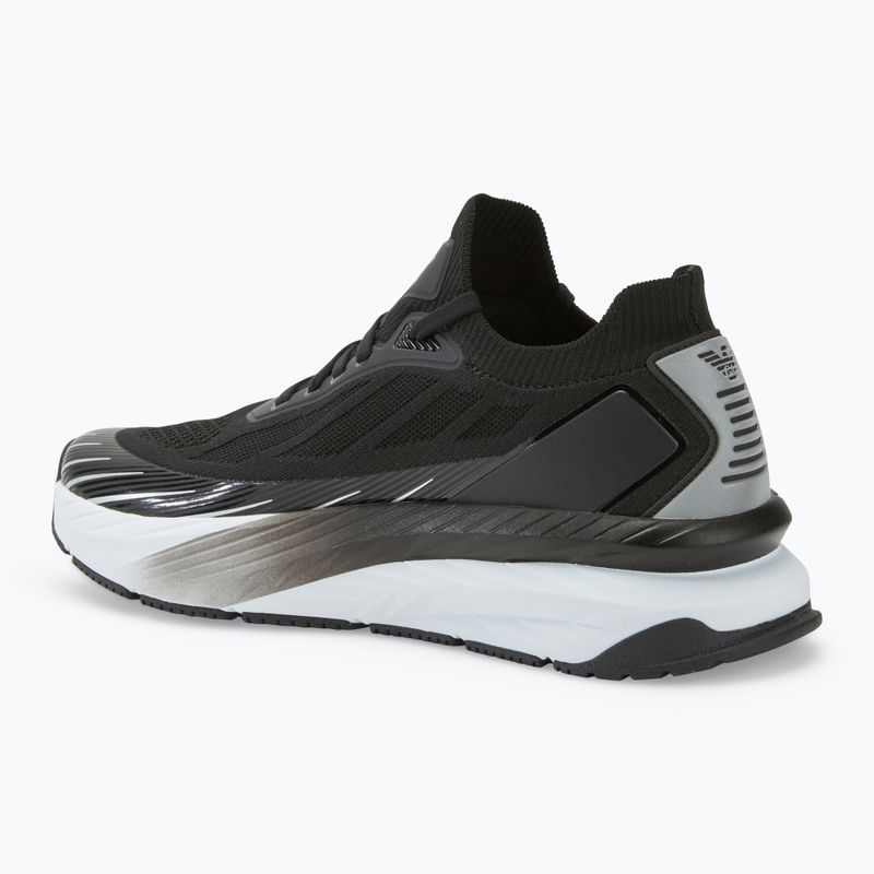 Încălțăminte EA7 Emporio Armani Crusher Sonic Knit black/ silver 3