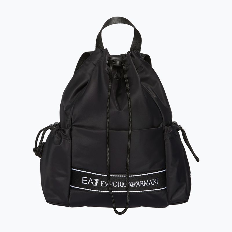 Rucsac pentru femei EA7 Emporio Armani Emporio Armani Train Logo Tape negru