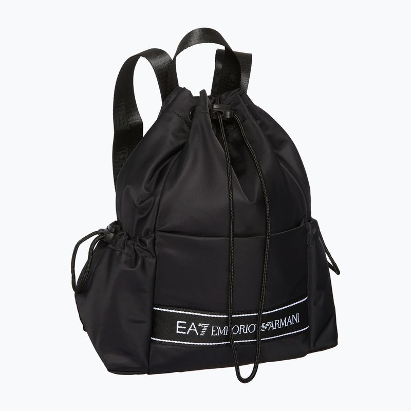Rucsac pentru femei EA7 Emporio Armani Emporio Armani Train Logo Tape negru 2