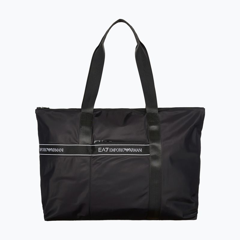 EA7 Emporio Armani Emporio Armani Train Logo Bandă geantă neagră pentru femei