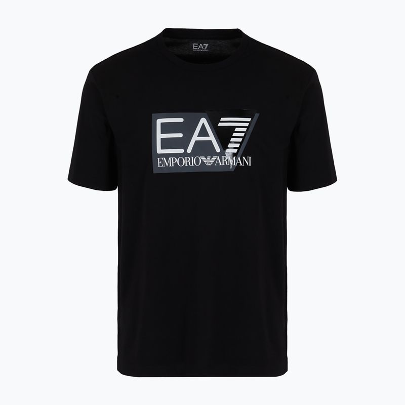 Tricou EA7 Emporio Armani Train Visibility pentru bărbați Pima black