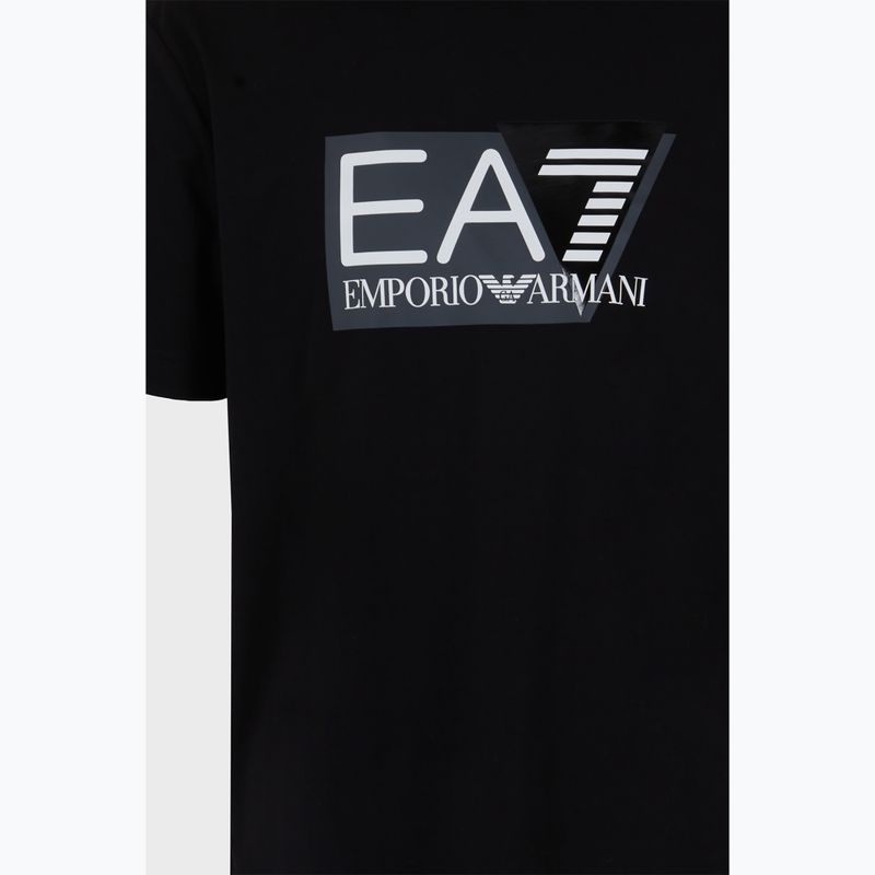 Tricou EA7 Emporio Armani Train Visibility pentru bărbați Pima black 3