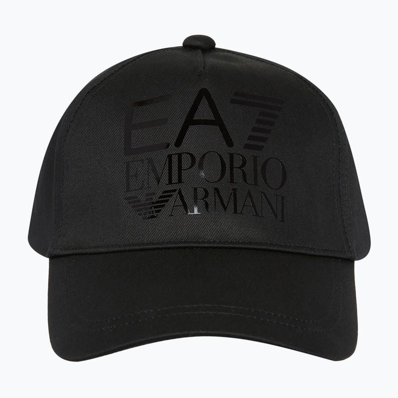 Șapcă EA7 Emporio Armani Train Logo Series pentru femei, negru 6