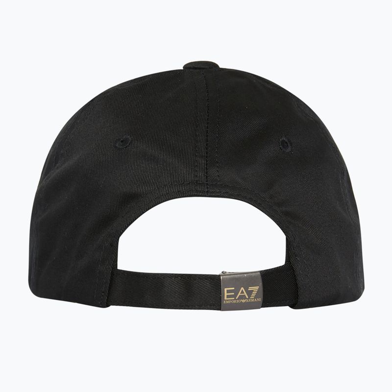 Șapcă EA7 Emporio Armani Train Logo Series pentru femei, negru 7