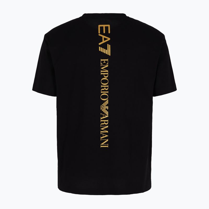 Tricou EA7 Emporio Armani Emporio Armani Train Series Extended Logo pentru bărbați negru 2