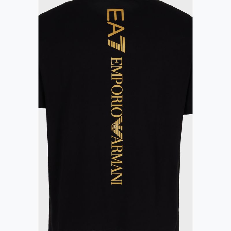 Tricou EA7 Emporio Armani Emporio Armani Train Series Extended Logo pentru bărbați negru 4