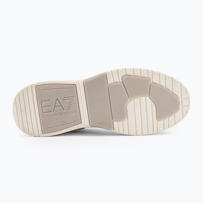EA7 Emporio Armani Basket Mid pantofi alb/iridescent 4