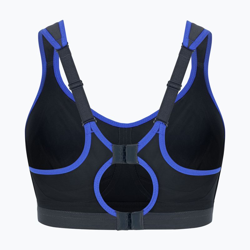 Sutien sport Shock Absorber Active Multi albastru/gri închis 2