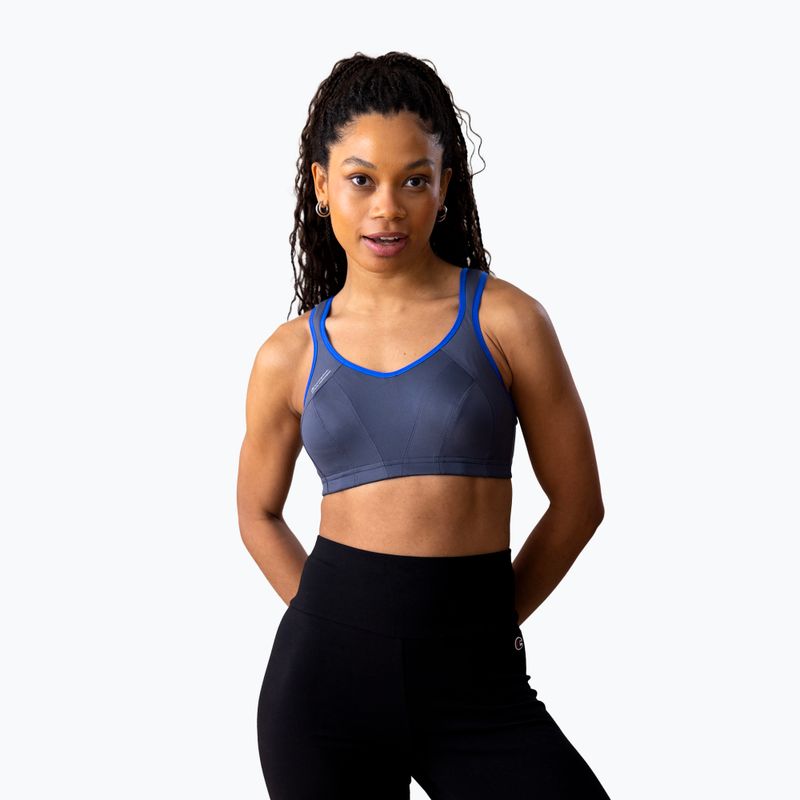 Sutien sport Shock Absorber Active Multi albastru/gri închis 3