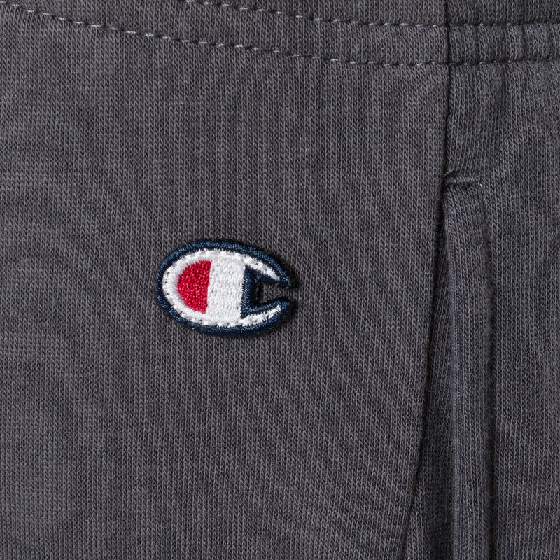Pantaloni pentru copii Champion Legacy Rib Cuff gri închis/gri pentru copii 4