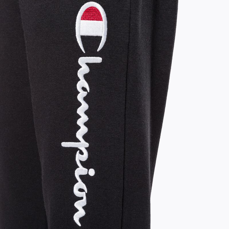 Pantaloni pentru copii Champion Legacy Rib Cuff negru 3
