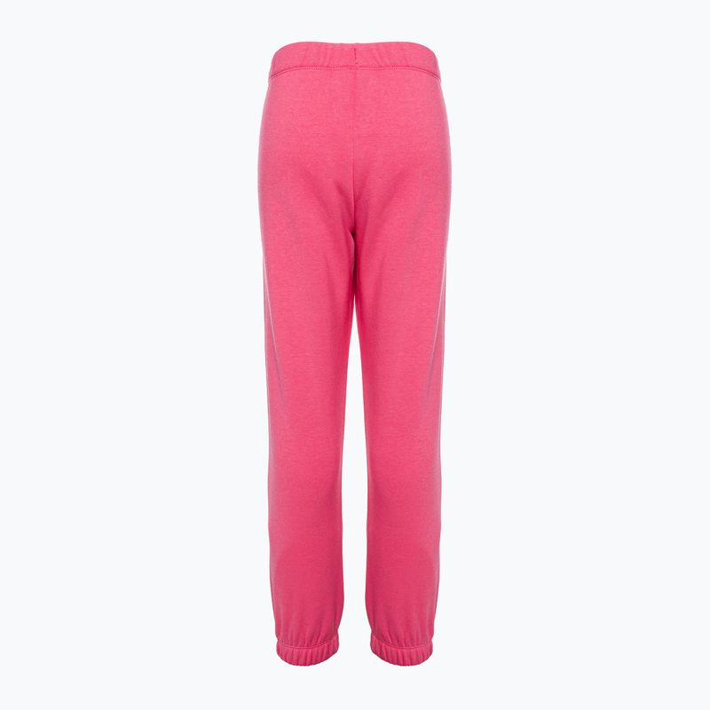 Pantaloni pentru copii Champion Legacy Elastic Cuff pentru copii roz închis 2