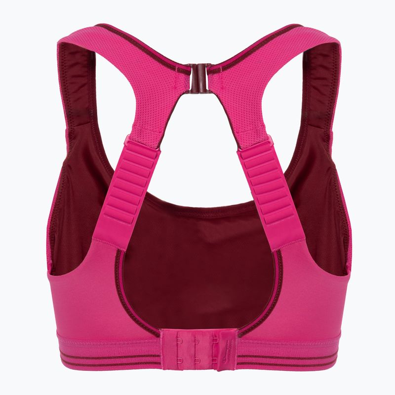 Sutien de antrenament  Shock Absorber Ultimate Run Bra pink 5