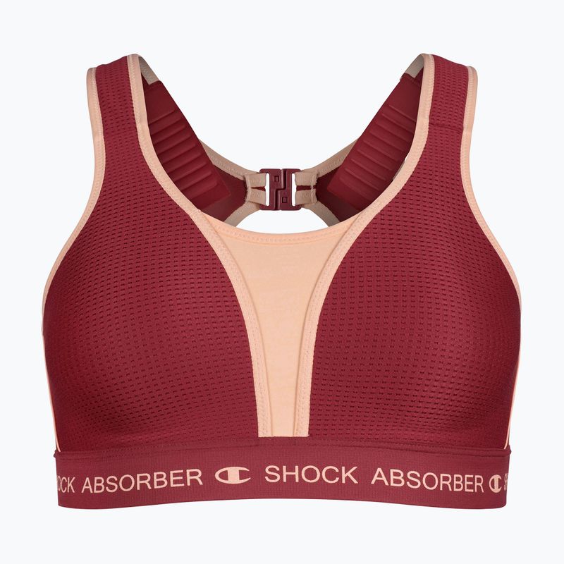 Sutien de antrenament  Shock Absorber Ultimate Run Bra Padded tibetan red 6