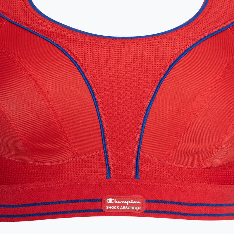 Sutien Shock Absorber Ultimate Run Bra red/blue 3