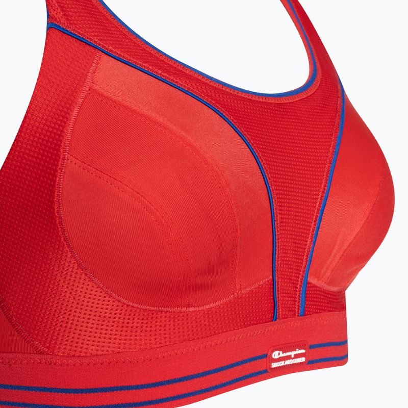 Sutien Shock Absorber Ultimate Run Bra red/blue 5