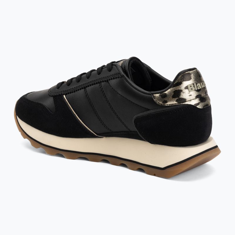 Încălțăminte pentru femei Blauer USA F6MILLS01 black/leopard 3