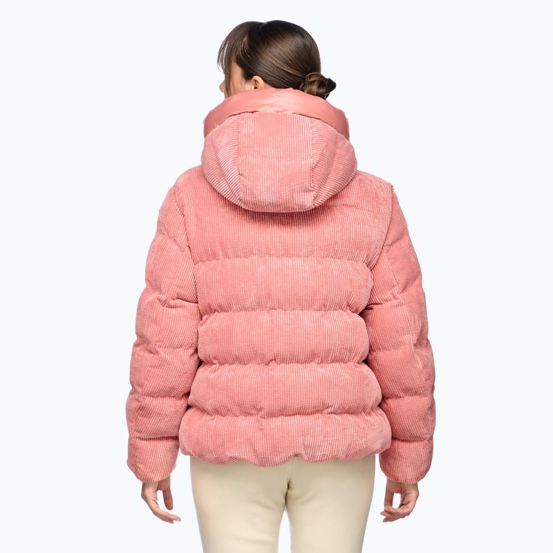 Geacă izolată pentru femei Geox Loisia Parka dusty rose 2