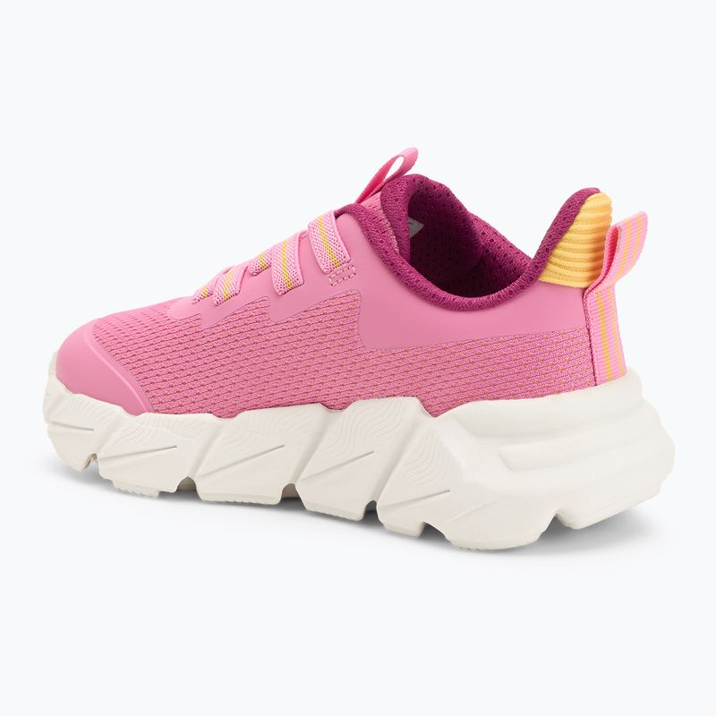 Încălțăminte pentru juniori  Geox Flexyper Fast pink/yellow 3