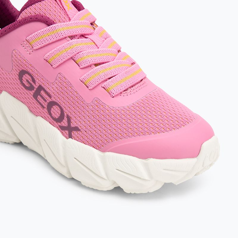 Încălțăminte pentru juniori  Geox Flexyper Fast pink/yellow 7
