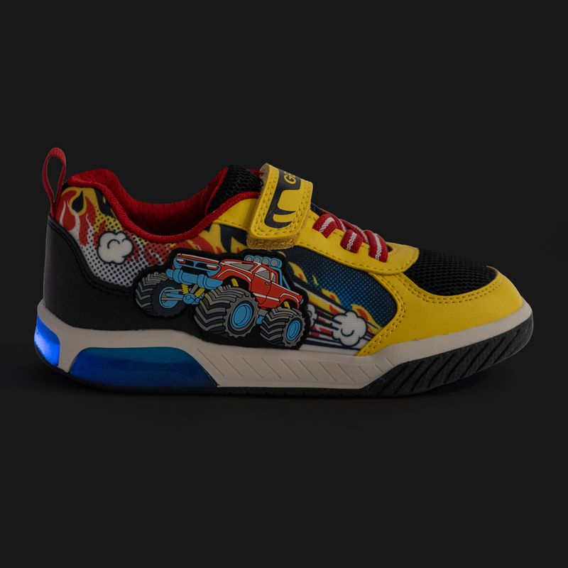 Încălțăminte pentru copii  Geox Inek yellow/red 10