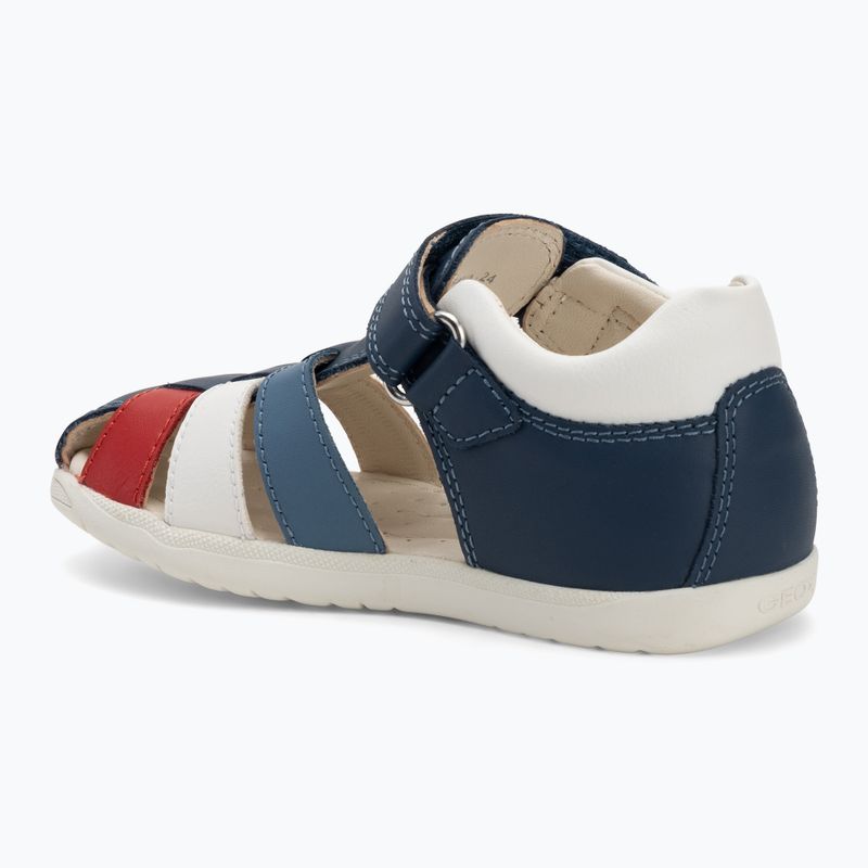 Sandale pentru copii Geox Macchia avio/white 3